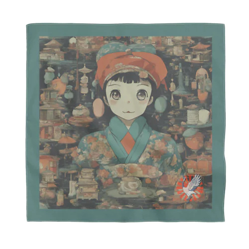 【鶴屋商店】レトロＢ01 Bandana