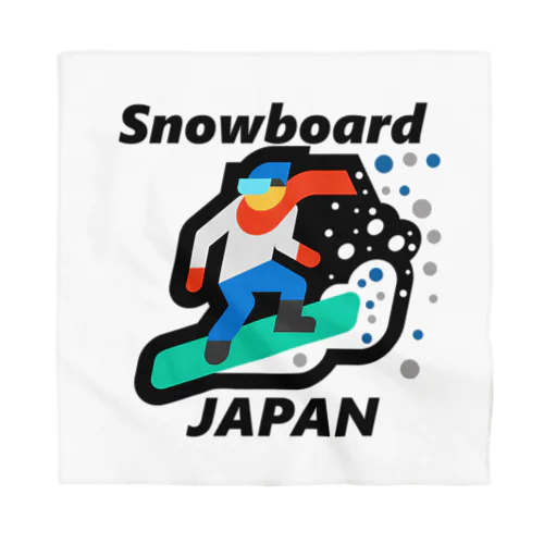 スノーボード（ snowboard ）素晴らしいボードライフをお祈りいたします。ご安全に！ 스카프