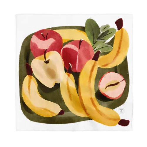 豊楽（ほうらく）　-りんごとバナナ- Bandana