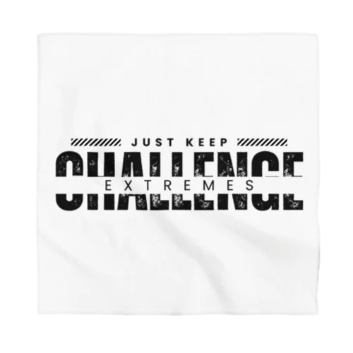 "Challenge Extremes" Graphic Tee & Merch Bandana