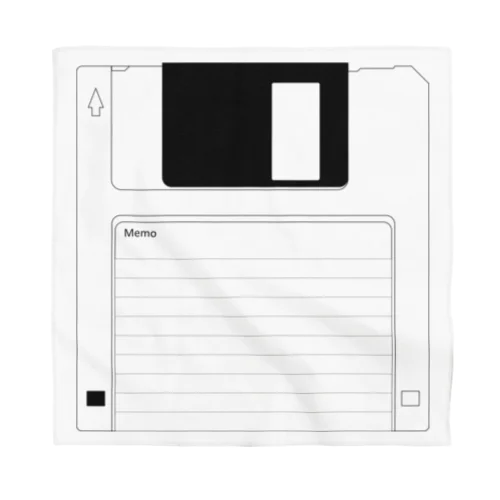 floppy disk 3.5inch バンダナ