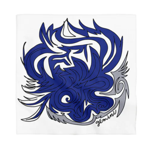 gemini No.25 背景無 Bandana