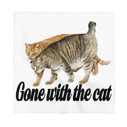 猫と共に去りぬ 스카프