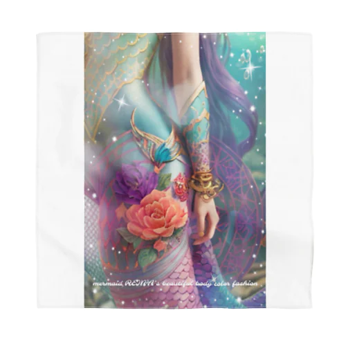 mermaid REINA  fashion color Bandana