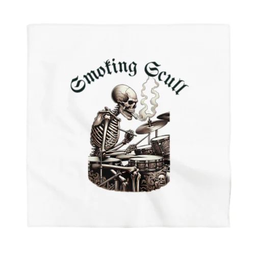smoking　skull （ドラムバージョン） バンダナ