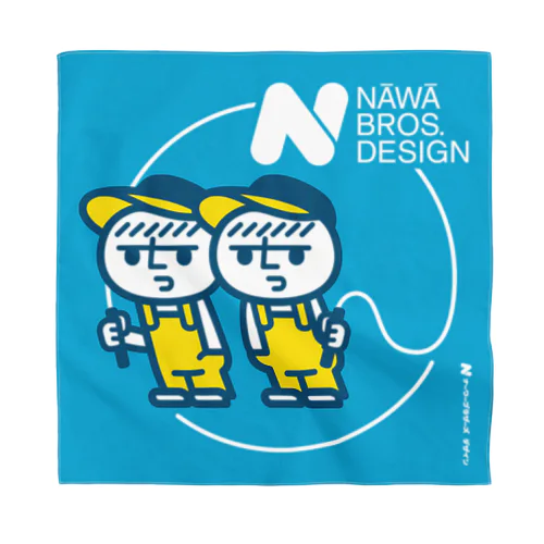 NAWA-BROS. DESIGN Bandana-LB Bandana