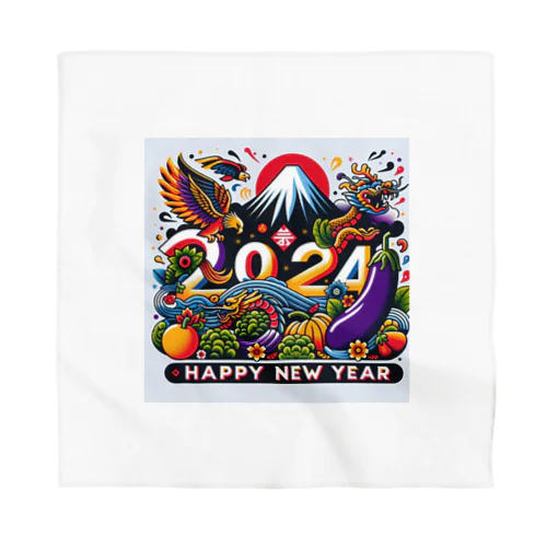 2024年　ハッピーニューイヤー Bandana