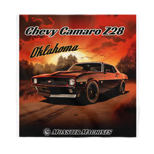 Chevy Camaro Z28 Oklahoma モンスターマシーン Bandana