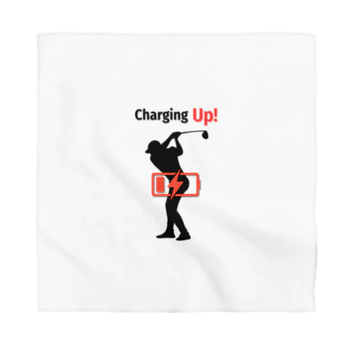 Charging Up　ゴルフ バンダナ