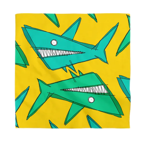 Shark Shark Shark バンダナ