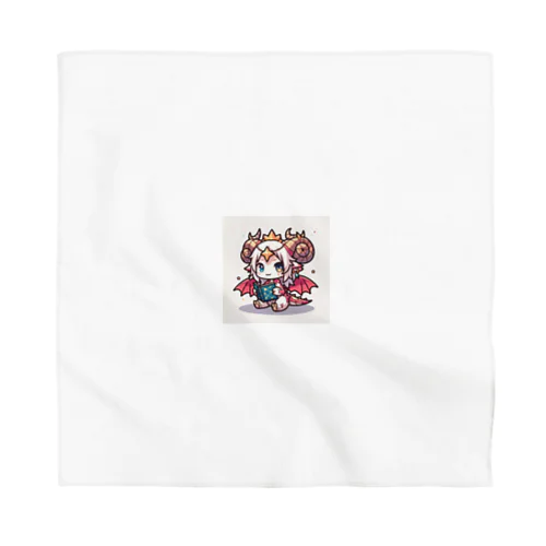 かわいいドラゴンのイラスト Bandana