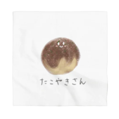 たこやきさんのやさしいTシャツたち Bandana