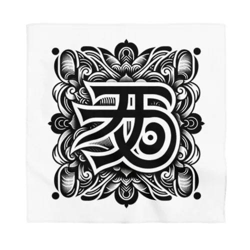 梵字「クリーク」 Bandana