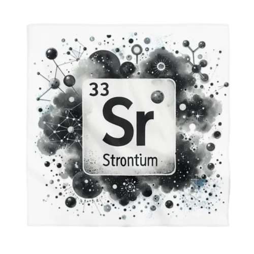 元素シリーズ　~ストロンチウム Sr~ Bandana
