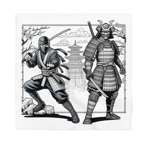 ninja & samurai Bandana