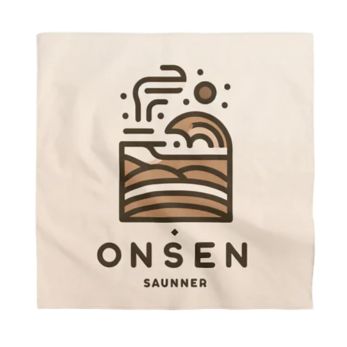 ONSEN SAUNNER バンダナ