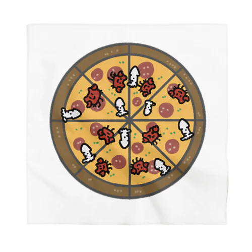 ほらをた娘 くぁに＆いくぁ PIZZA Bandana