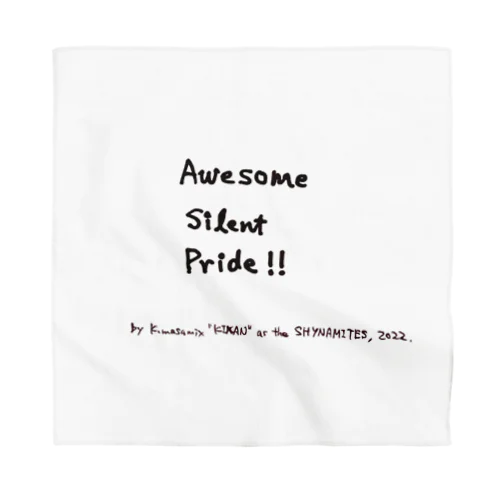 Awesome Silent Pride!! Bandana