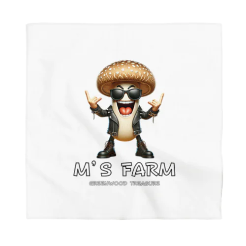 M'S FARM マスコット   Bandana