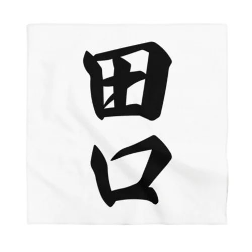 田口 Bandana