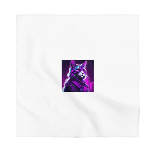 ROCKYCAT　ガラス越し Bandana