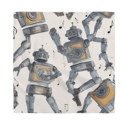 dancing robots Bandana