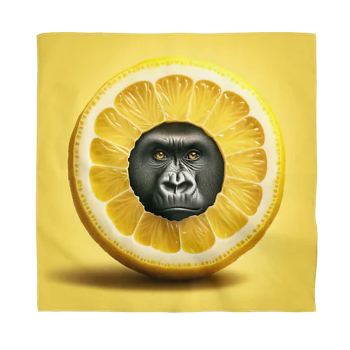 The Mighty Gorilla Lemon  Bandana