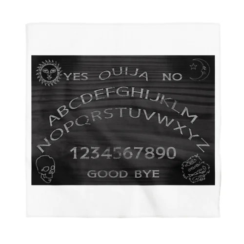 BLACK OUIJA BOARD Bandana