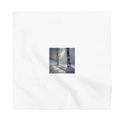 美しい雪景色グッズ Bandana