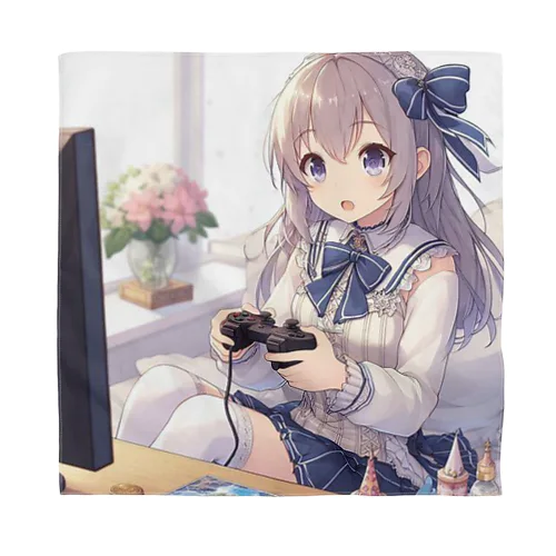 ゲーム女子 バンダナ