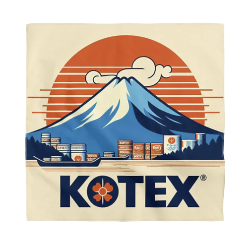 KOTEX ロゴ Bandana