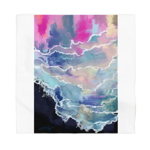 fantastical wave Bandana