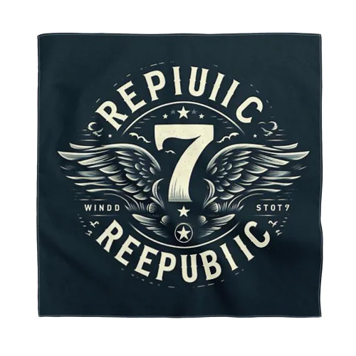 REPUBLIC_7_store ロゴアイテム Bandana