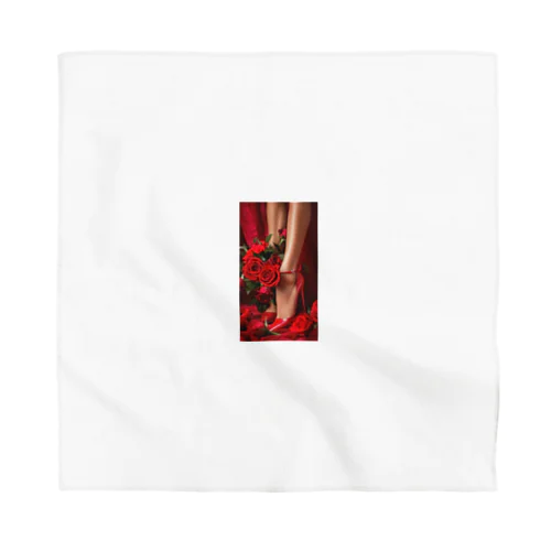 red Rose heel  Bandana