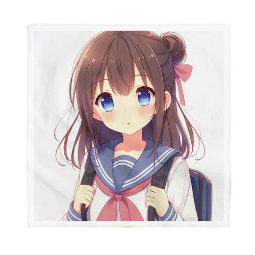 もふもふでキュートな女の子 Bandana