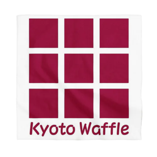 Kyoto Waffle  バンダナ