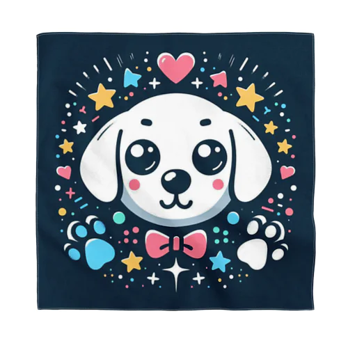 可愛い犬のデザイングッズ2 Bandana