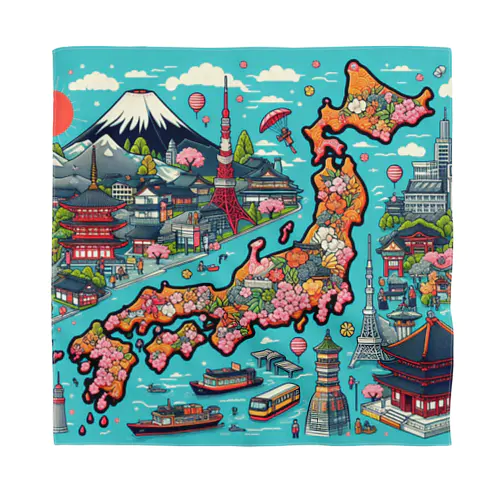 日本 Bandana