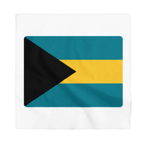 バハマの国旗 バンダナ