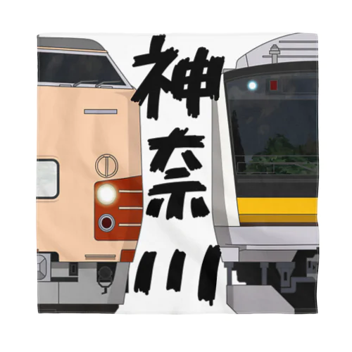 神奈川の列車No.7_189系 / E233系8000番台 バンダナ