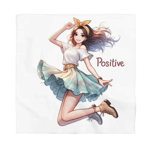 POSITIVE GIRL バンダナ