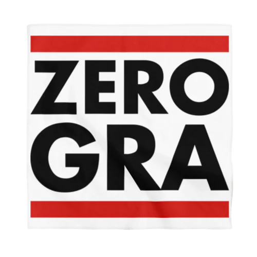 ZERO GRAVITYシンプルロゴ03 バンダナ