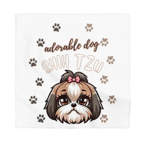 adorable dog　SHIH TZU　（シーズー） Bandana