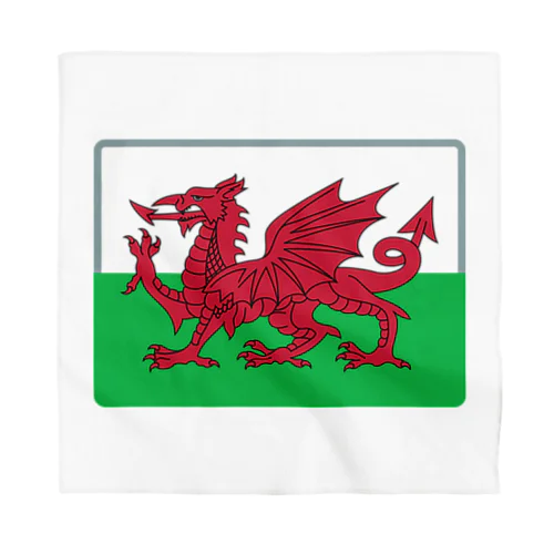 ウェールズの旗 バンダナ