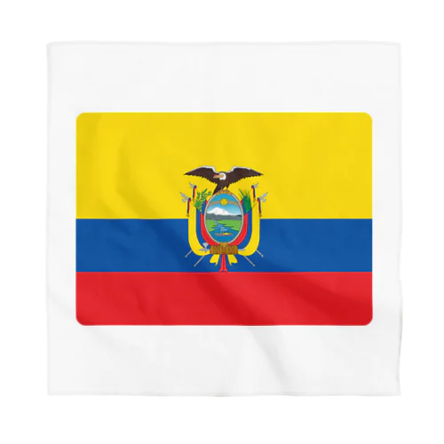 エクアドルの国旗 バンダナ