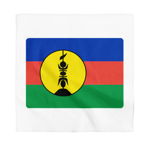 ニューカレドニアの国旗 バンダナ