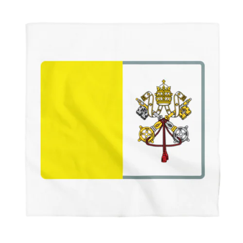 バチカンの国旗 Bandana