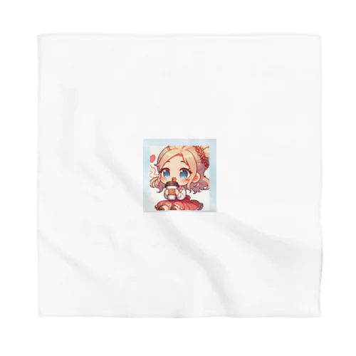 カフェが好きな女の子 Bandana