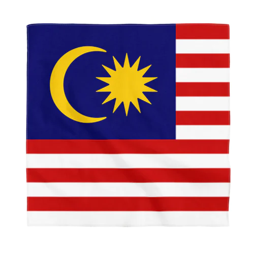 マレーシアの国旗 バンダナ