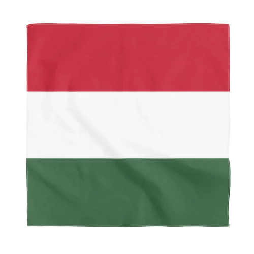 ハンガリーの国旗 バンダナ